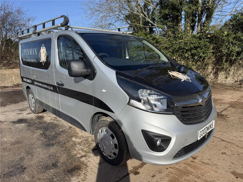 2018 VAUXHALL VIVARO L1H1 2700 SPORTIVE CDTI 1598cc TURBO DIESEL MANUAL PANEL VAN