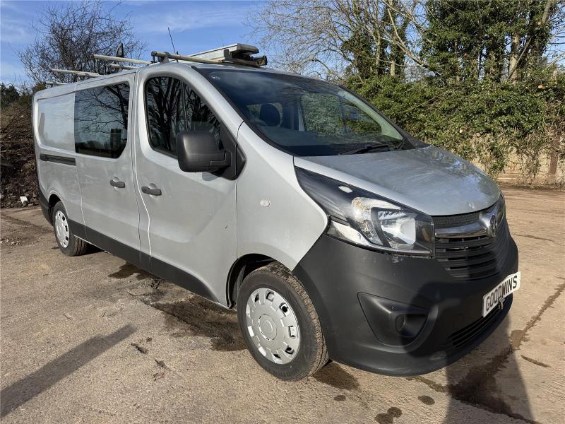 2019 VAUXHALL VIVARO L2H1 2900 CDTI S/S DOUBLE CAB 1598cc TURBO DIESEL MANUAL 2 DOOR PANEL VAN