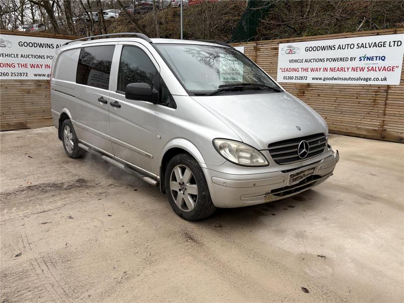 2010 MERCEDES VITO 120 CDI LONG 2987cc TURBO DIESEL AUTOMATIC PANEL VAN