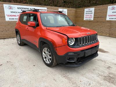 Image of 2016 JEEP RENEGADE LONGITUDE 1368cc TURBO PETROL SEMI AUTO 5 DOOR ESTATE