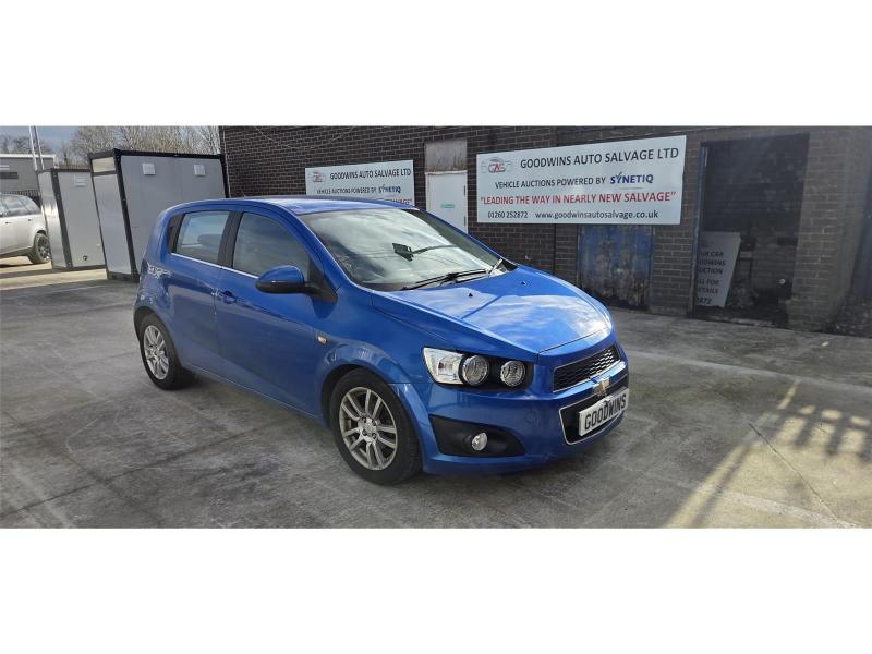 2012 62 CHEVROLET AVEO LTZ 1399cc PETROL AUTOMATIC 5 DOOR HATCHBACK