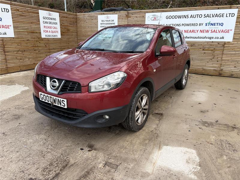 2013 63 NISSAN QASHQAI ACENTA DCI 1461cc TURBO DIESEL MANUAL 5 DOOR HATCHBACK