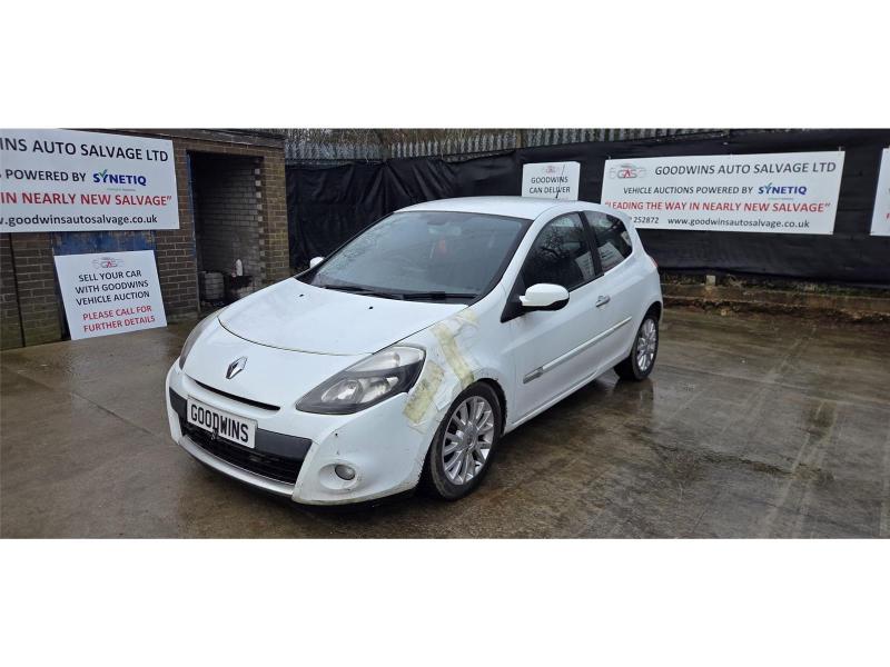 2011 RENAULT CLIO DYNAMIQUE TOMTOM 16V 1149cc PETROL MANUAL 3 DOOR HATCHBACK