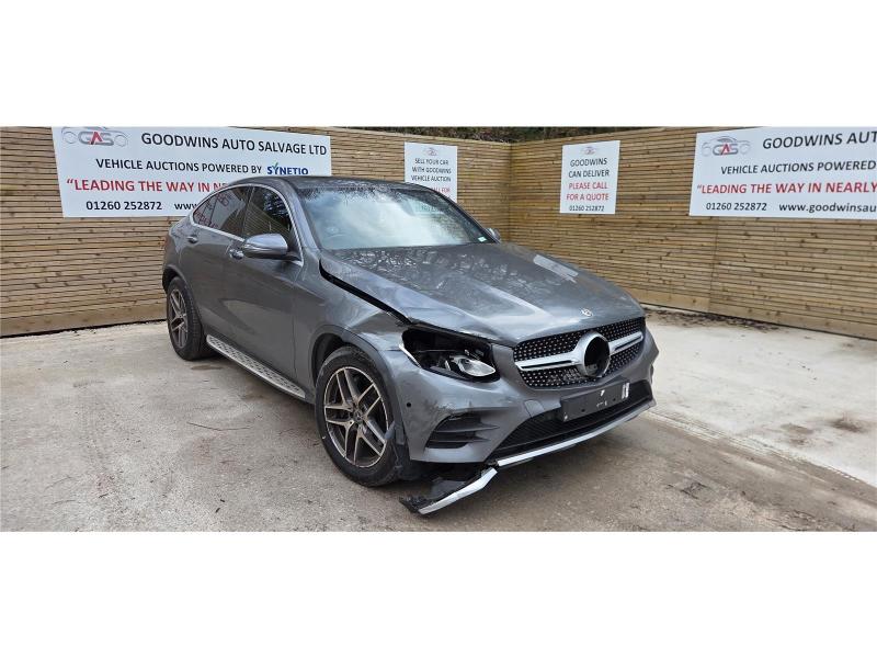 2018 MERCEDES GLC-CLASS GLC 220 D 4MATIC AMG LINE PREM 2143cc TURBO DIESEL AUTOMATIC 4 DOOR COUPE