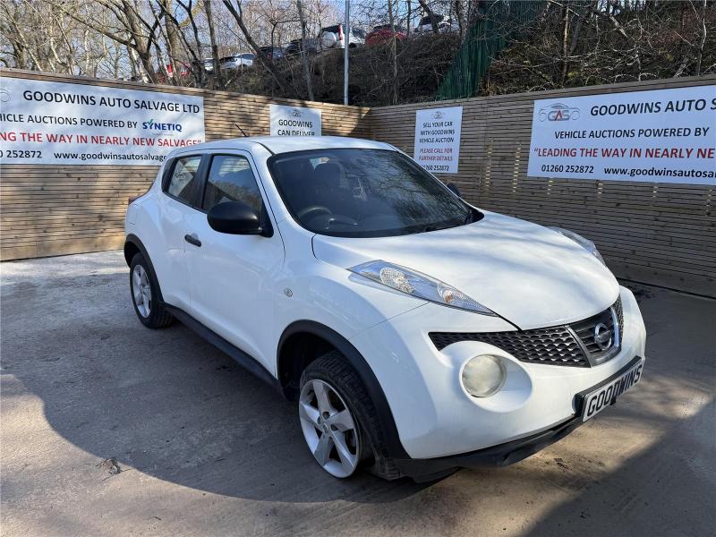 2011 NISSAN JUKE VISIA 1598cc PETROL MANUAL 5 DOOR HATCHBACK