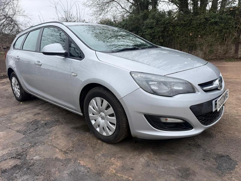 2012 VAUXHALL ASTRA EXCLUSIV CDTI ECOFLEX S/S 1686cc TURBO DIESEL MANUAL 5 DOOR ESTATE