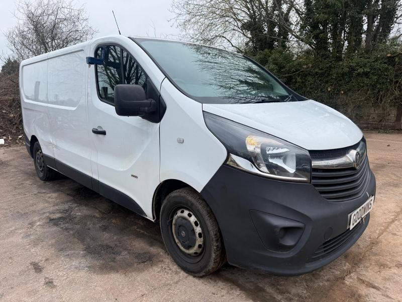 2014 VAUXHALL VIVARO 2900 L2H1 CDTI P/V 1598cc TURBO DIESEL MANUAL PANEL VAN