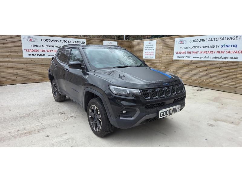 2022 72 JEEP COMPASS TRAILHAWK 1332cc TURBO PETROL/ELECTRIC AUTOMATIC 5 DOOR ESTATE