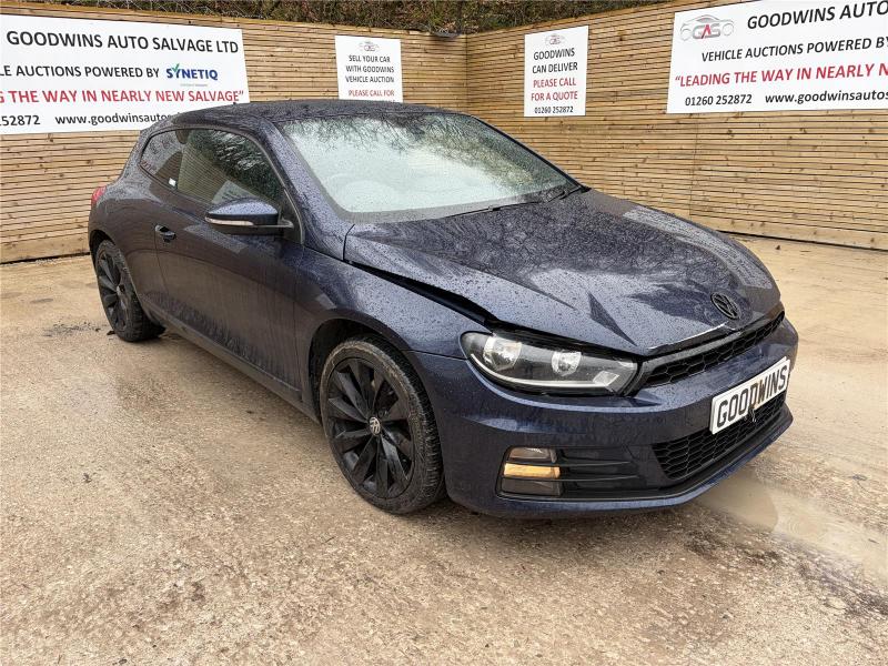 2015 VOLKSWAGEN SCIROCCO GT TDI BLUEMOTION TECHNOLOGY D 1968cc TURBO DIESEL SEMI AUTO 3 DOOR COUPE