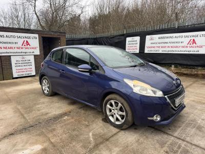 Image of 2013 PEUGEOT 208 ACTIVE 1199cc PETROL MANUAL 3 DOOR HATCHBACK