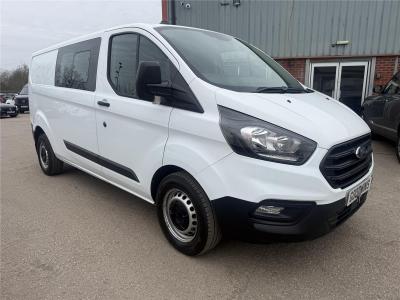 Image of 2021 FORD TRANSIT CUSTOM 320 LEADER DCIV ECOBLUE CREW 1996cc TURBO DIESEL MANUAL 2 DOOR PANEL VAN