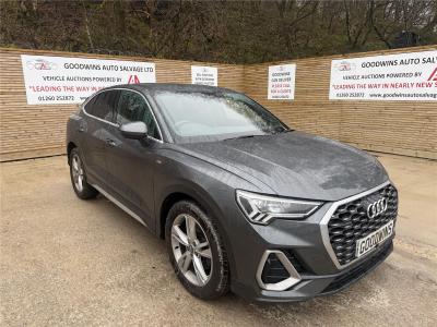 Image of 2020 AUDI Q3 SPORTBACK TFSI QUATTRO S LINE 1984cc TURBO PETROL SEMI AUTO 5 DOOR HATCHBACK