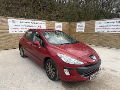 Image of 2009 PEUGEOT 308 VERVE 1397cc PETROL MANUAL 5 DOOR HATCHBACK