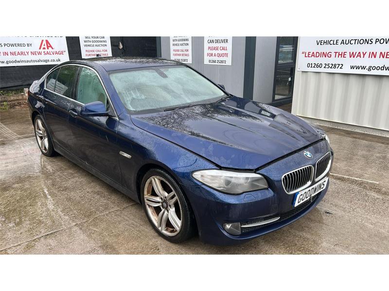 2012 BMW 5 SERIES 520D EFFICIENTDYNAMICS 1995cc TURBO DIESEL MANUAL 4 DOOR SALOON