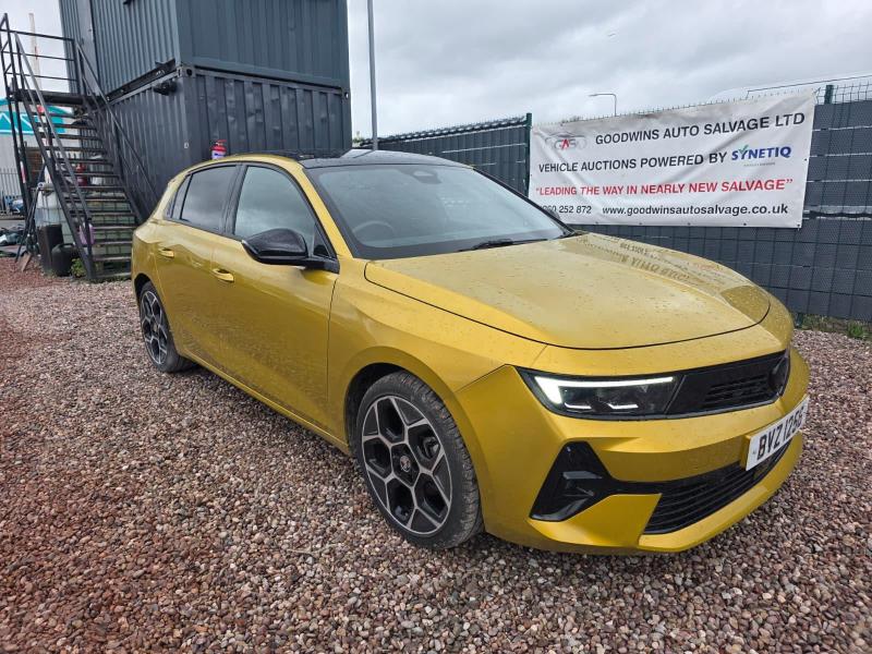 2024 VAUXHALL ASTRA ULTIMATE 1199cc TURBO PETROL MANUAL 5 DOOR HATCHBACK