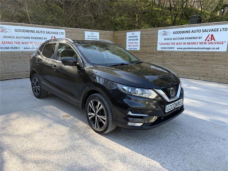 2018 NISSAN QASHQAI N-CONNECTA DCI 1461cc TURBO DIESEL MANUAL 5 DOOR HATCHBACK