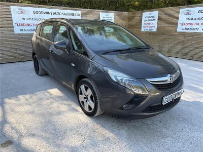 Image of 2016 VAUXHALL ZAFIRA TOURER EXCLUSIV 1364cc TURBO PETROL MANUAL 5 DOOR MPV