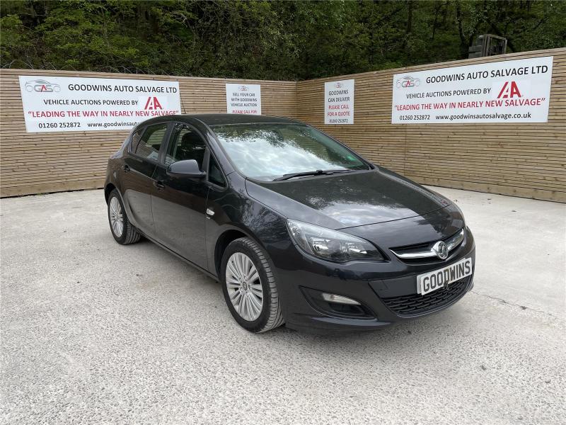 2013 63 VAUXHALL ASTRA ENERGY CDTI 1686cc TURBO DIESEL MANUAL 5 DOOR HATCHBACK
