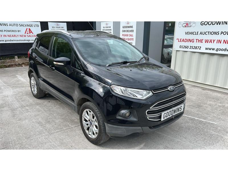 2016 FORD ECOSPORT ZETEC TDCI 1499cc TURBO DIESEL MANUAL 5 DOOR HATCHBACK