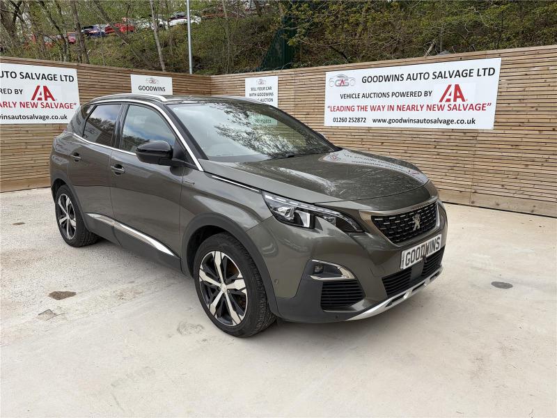 2018 68 PEUGEOT 3008 BLUEHDI S/S GT LINE 1499cc TURBO DIESEL AUTOMATIC 5 DOOR HATCHBACK
