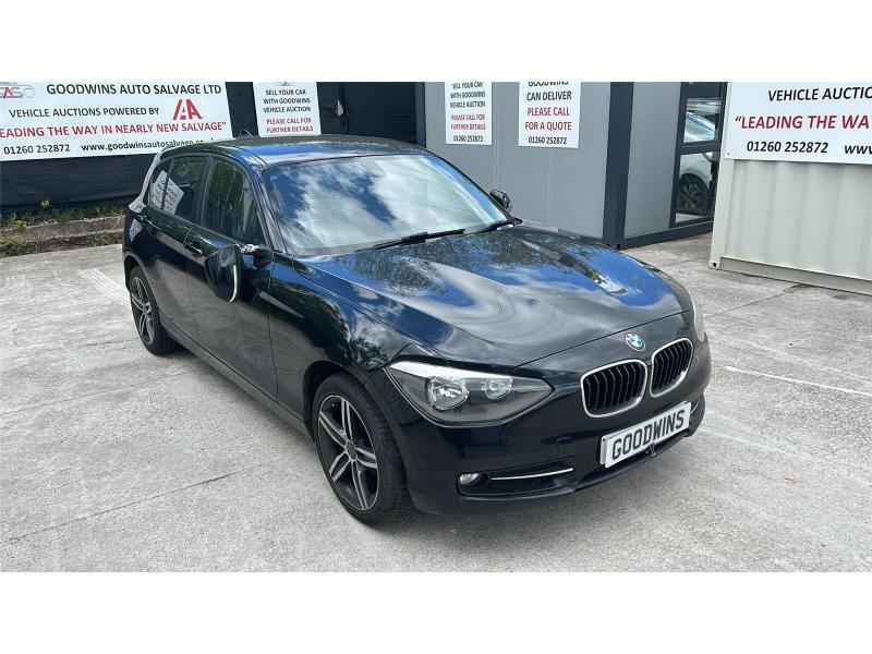 2014 64 BMW 1 SERIES 118D SPORT 1995cc TURBO DIESEL MANUAL 5 DOOR HATCHBACK