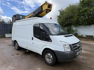 Image of 2008 FORD TRANSIT 350 MWB SHR CHERRY PICKER 2402cc TURBO DIESEL MANUAL PANEL VAN