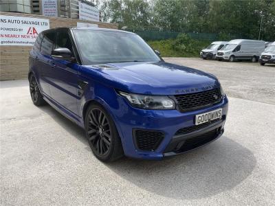 Image of 2017 LAND ROVER RANGE ROVER SPORT V8 SVR 4999cc SUPER PETROL AUTOMATIC 5 DOOR ESTATE