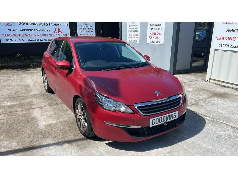 2015 65 PEUGEOT 308 BLUE HDI S/S ACTIVE 1560cc TURBO DIESEL MANUAL 5 DOOR HATCHBACK