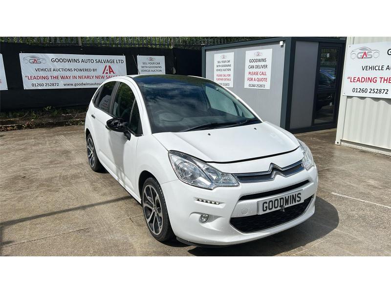 2016 CITROEN C3 PURETECH PLATINUM 1199cc PETROL MANUAL 5 DOOR HATCHBACK