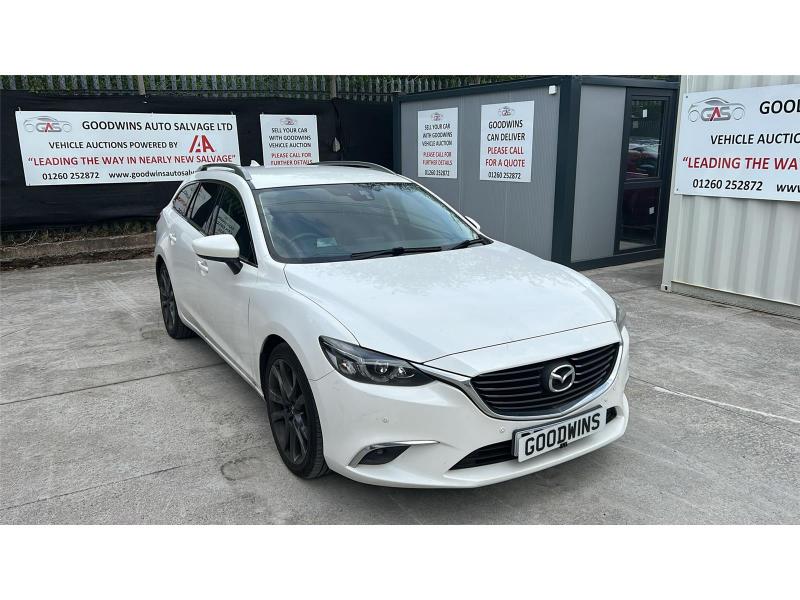 2016 MAZDA 6 D SPORT NAV 2191cc TURBO DIESEL MANUAL 5 DOOR ESTATE