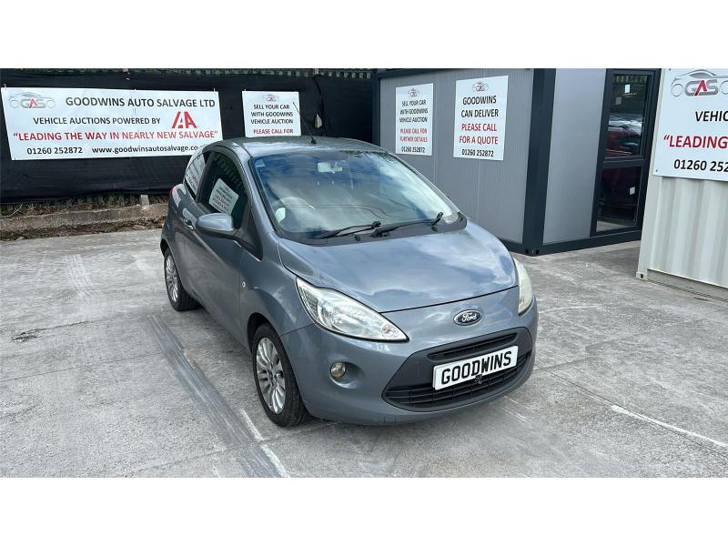2011 61 FORD KA ZETEC 1242cc PETROL MANUAL 3 DOOR HATCHBACK