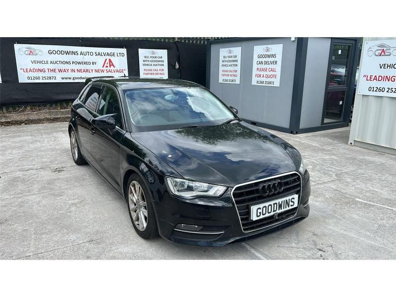 2014 AUDI A3 TDI SPORT 1968cc TURBO DIESEL MANUAL 5 DOOR HATCHBACK