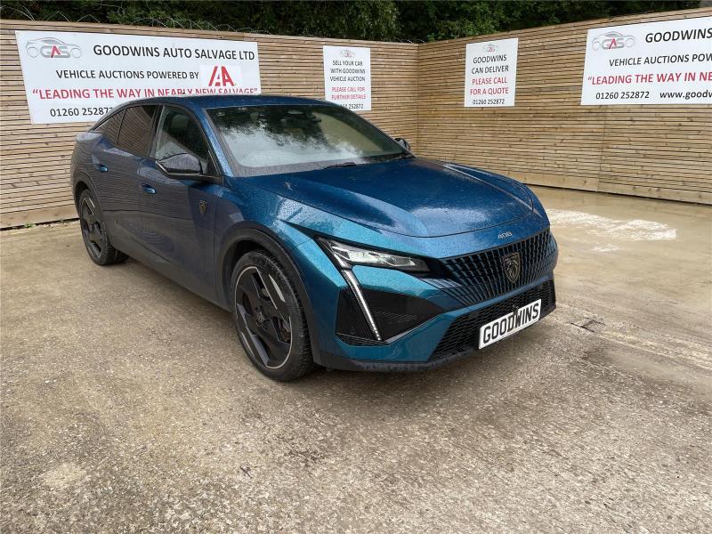 2023 PEUGEOT 408 S/S GT 1598cc TURBO PETROL/ELECTRIC AUTOMATIC 5 DOOR HATCHBACK