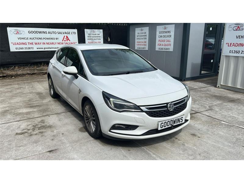2016 VAUXHALL ASTRA ELITE NAV 1399cc TURBO PETROL MANUAL 5 DOOR HATCHBACK