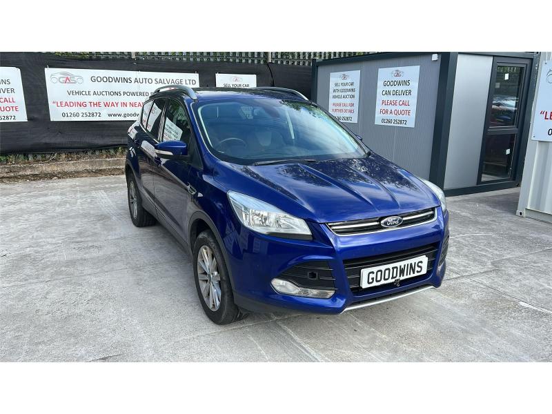 2015 FORD KUGA TITANIUM TDCI 1997cc TURBO DIESEL MANUAL 5 DOOR HATCHBACK