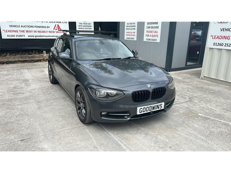 2013 BMW 1 SERIES 114I SPORT 1598cc TURBO PETROL MANUAL 5 DOOR HATCHBACK