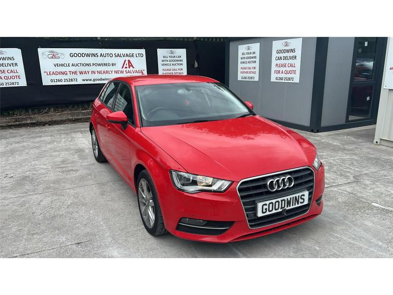 2013 AUDI A3 TDI SE 1598cc TURBO DIESEL MANUAL 5 DOOR HATCHBACK