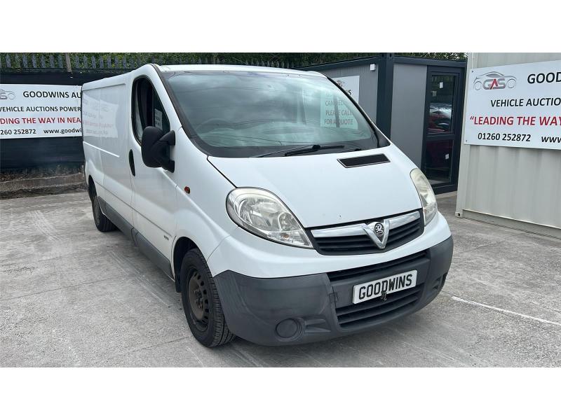 2011 VAUXHALL VIVARO 2900 CDTI 1995cc TURBO DIESEL MANUAL PANEL VAN
