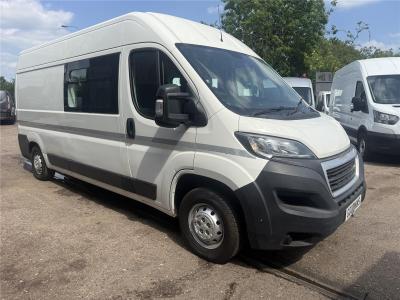 Image of 2018 PEUGEOT BOXER BLUE HDI 335 L3H2 PROFESSIONAL WELFARE 1997cc TURBO DIESEL MANUAL PANEL VAN