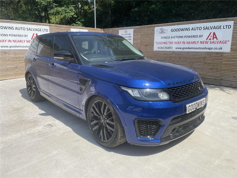 2016 66 LAND ROVER RANGE ROVER SPORT V8 SVR 4999cc SUPER PETROL AUTOMATIC 5 DOOR ESTATE