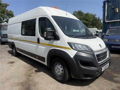 Image of 2019 PEUGEOT BOXER BLUE HDI 435 L4H2 PROFESSIONAL WELFARE 1997cc TURBO DIESEL MANUAL PANEL VAN