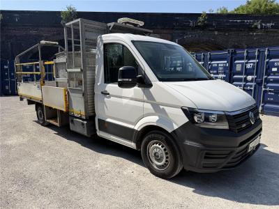Image of 2022 VOLKSWAGEN CRAFTER CR35 TDI C/C L STARTLINE 1968cc TURBO DIESEL MANUAL 2 DOOR CHASSIS CAB