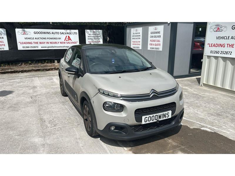 2017 CITROEN C3 BLUEHDI FEEL S/S 1560cc TURBO DIESEL MANUAL 5 DOOR HATCHBACK