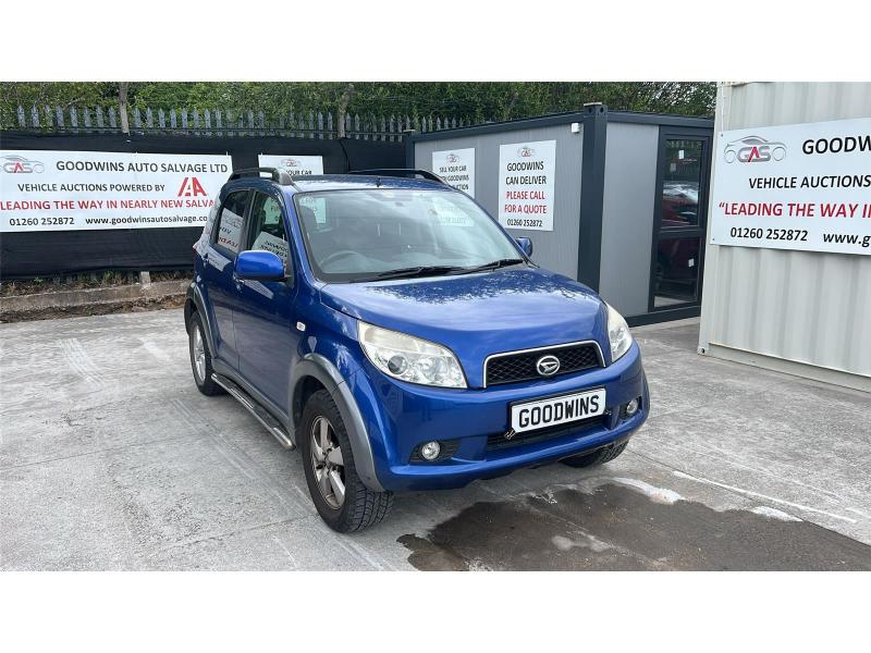 2008 DAIHATSU TERIOS SX 1495cc PETROL MANUAL 5 DOOR ESTATE