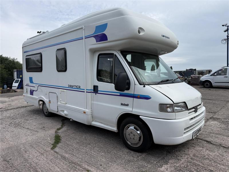 1999 PEUGEOT BOXER 320 L 2446cc TURBO DIESEL MANUAL 2 DOOR MOTORHOME 2 DOOR