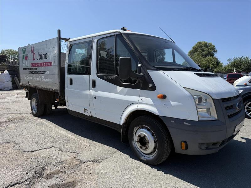 2010 FORD TRANSIT 350 DRW TIPPER 2402cc TURBO DIESEL MANUAL CHASSIS CAB