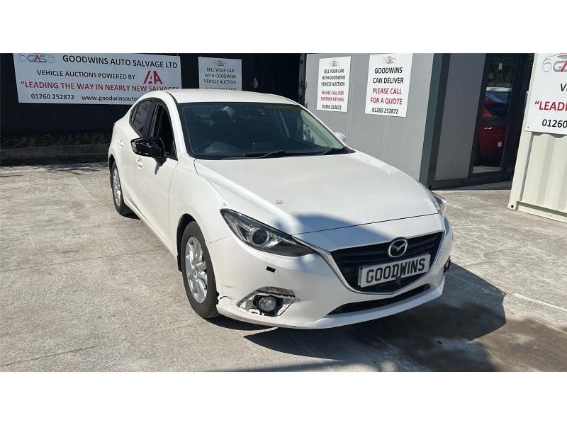 2014 MAZDA 3 D SE-L NAV 2191cc TURBO DIESEL MANUAL 4 DOOR SALOON