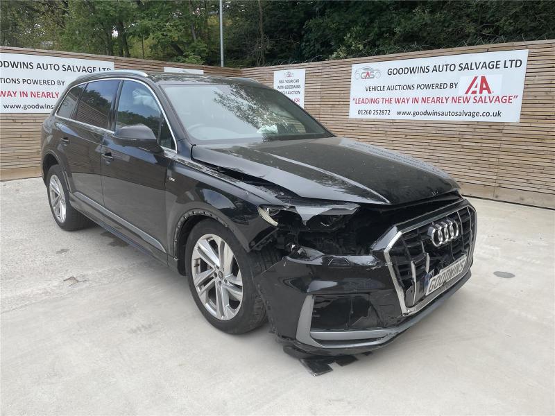2021 AUDI Q7 TDI QUATTRO S LINE 45 MHEV 2967cc TURBO DIESEL AUTOMATIC 5 DOOR ESTATE