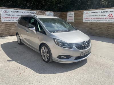Image of 2017 VAUXHALL ZAFIRA TOURER SRI NAV 1364cc TURBO PETROL MANUAL 5 DOOR MPV