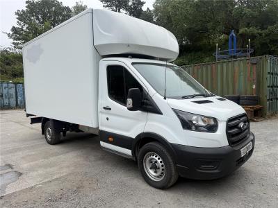 Image of 2021 FORD TRANSIT 350 LEADER C/C ECOBLUE 1996cc TURBO DIESEL MANUAL 2 DOOR CHASSIS CAB